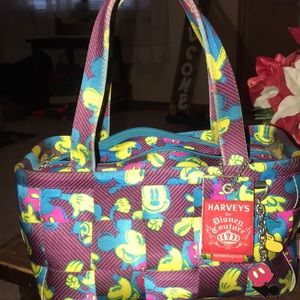 Harvey’s Disney Conture seat belt bag . LIMITED EDITION from WDW w/Mickey charm.